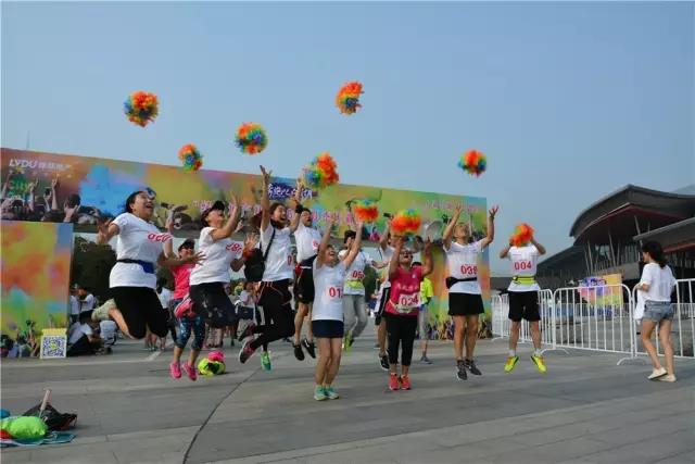 一场合肥史上最盛大的彩跑上演！！